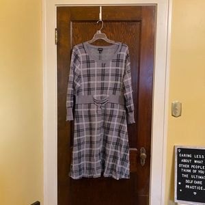 Torrid plaid Sweater Dress
